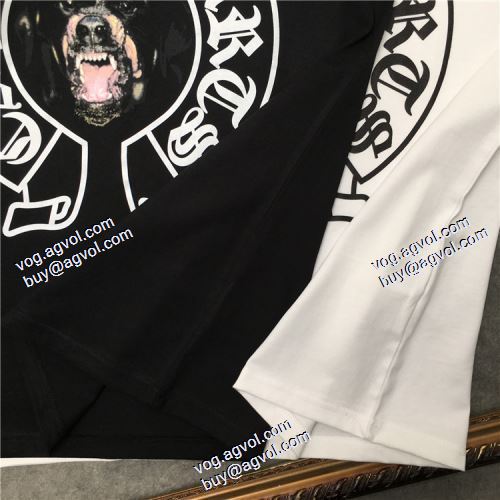  細身のシルエット クロムハーツブランド 偽物 通販 2020AW 半袖Tシャツ  2色可選 セール中 