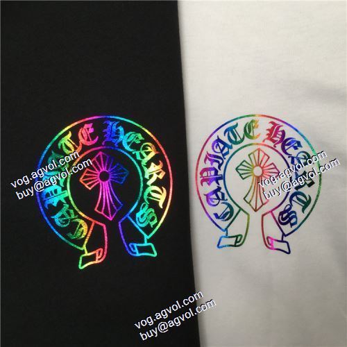  縦には伸びにくい 2色可選 2020AW CHROME HEARTSブランドコピー 半袖Tシャツ 綺麗に決まるフォルム！