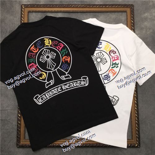  クロムハーツブランドスーパーコピー 2色可選 2020AW 半袖Tシャツ デザイン性の高い
