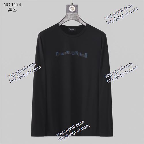  ARMANI偽物 3色可選  長袖 /ロングTシャツ   高品質 人気  2020AW 長く愛用できる アルマーニコピー