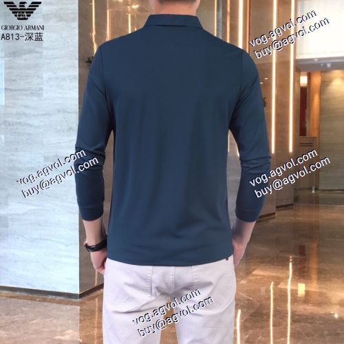   長袖 /ロングTシャツARMANI偽物代引 3色可選 個性的 人気新品★超特価★  2020AW アルマーニコピー