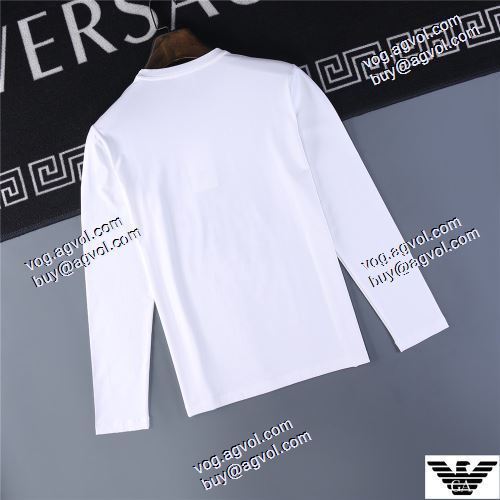  ARMANI偽物  派手 ：比较华丽的 3色可選  数に限りがある 長袖 /ロングTシャツ  2020AW アルマーニコピー