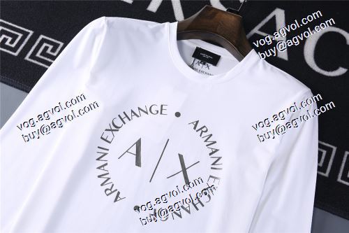  ARMANI偽物  派手 ：比较华丽的 3色可選  数に限りがある 長袖 /ロングTシャツ  2020AW アルマーニコピー