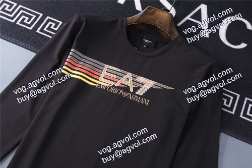  個性的なデザ  2020AW アルマーニコピー 3色可選 ファション性の高い 長袖 /ロングTシャツARMANI偽物