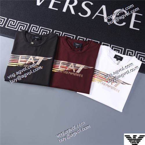  個性的なデザ  2020AW アルマーニコピー 3色可選 ファション性の高い 長袖 /ロングTシャツARMANI偽物