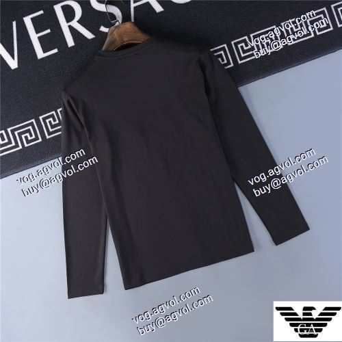  高級感ある 3色可選 アルマーニコピー激安 長袖 /ロングTシャツARMANI偽物  大好評  2020AW 