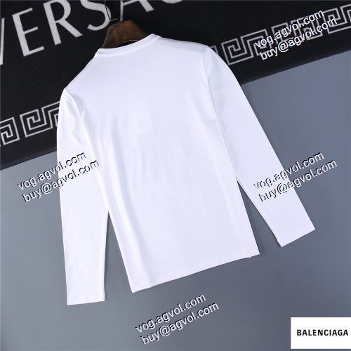  上品上質 3色可選 2020AWバーバリーコピー激安  長袖 /ロングTシャツ BALENCIAGA偽物  サイズ豊富