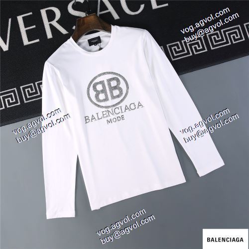  2020AWバーバリーコピー激安 魅力ファッション 3色可選長袖 /ロングTシャツ BALENCIAGA偽物  耐久性のある XXX