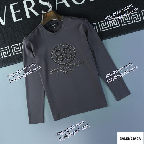  2020AWバーバリーコピー激安 魅力ファッション 3色可選長袖 /ロングTシャツ BALENCIAGA偽物  耐久性のある XXX