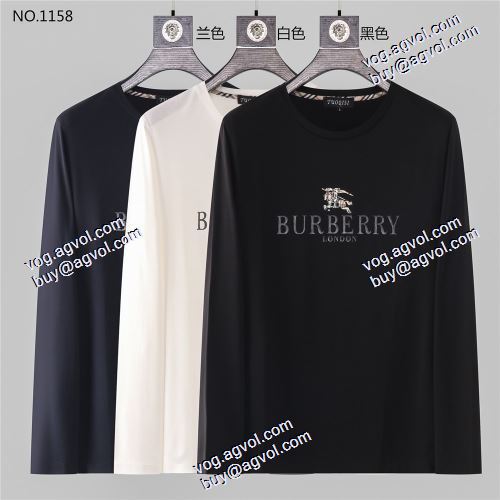  長袖 /ロングTシャツ存在感のある 3色可選 BURBERRY偽物  大絶賛の履き心地!  2020AW バレンシアガコピー代引