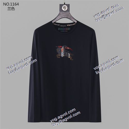  2020AW バレンシアガコピー代引 3色可選 スタイリッシュな印象 長袖 /ロングTシャツ BURBERRY偽物  ポップ 