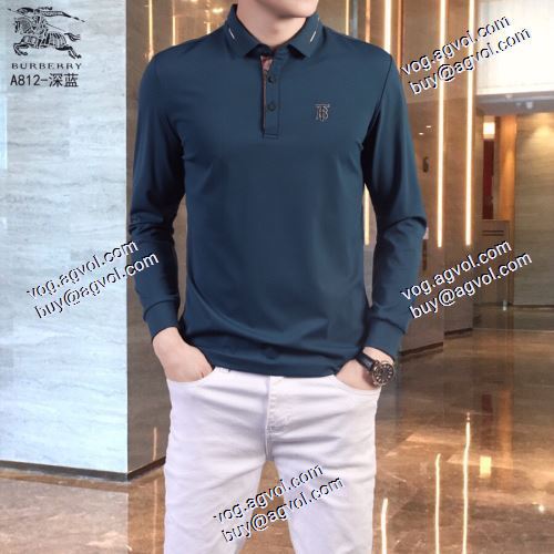  BURBERRY偽物 希少価値大！3色可選 長袖 /ロングTシャツ 人気商品登場 2020AW バレンシアガコピー代引高品質 人気