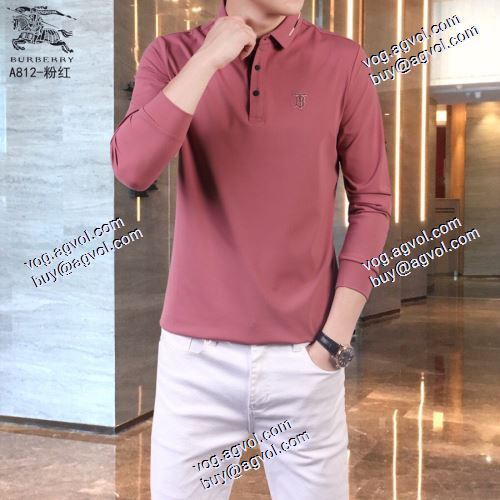  BURBERRY偽物 希少価値大！3色可選 長袖 /ロングTシャツ 人気商品登場 2020AW バレンシアガコピー代引高品質 人気
