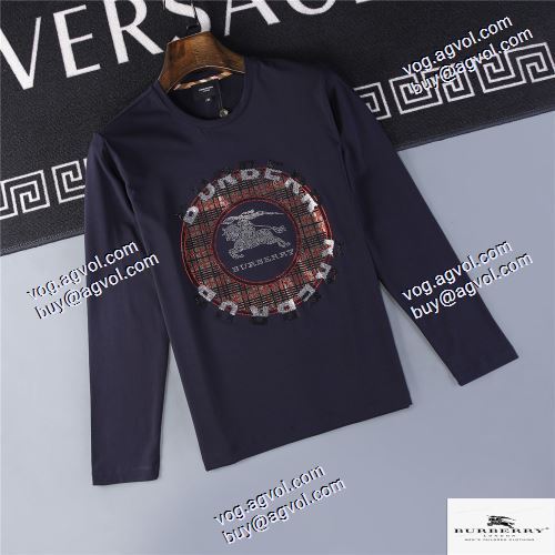  高級感ある 2色可選 BURBERRY偽物 ファション性の高い 長袖 /ロングTシャツ  2020AW バレンシアガコピー代引