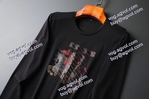  2020AW バレンシアガコピー代引 2色可選 長袖 /ロングTシャツ海外セレブ愛用 BURBERRY偽物  極上の着心地