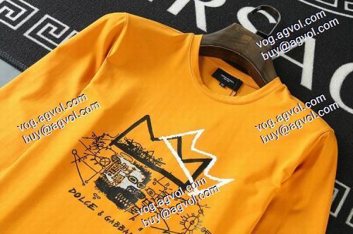  3色可選 Dolce&Gabbana偽物 お洒落に魅せる  長袖 /ロングTシャツ 風合いが出る 2020AWドルチェ&ガッバーナコピー激安