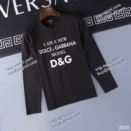  長袖 /ロングTシャツ上品上質ドルチェ&ガッバーナコピー 2色可選 Dolce&Gabbana代引 サイズ豊富  2020AW  