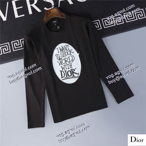   セール中長袖 /ロングTシャツ 大絶賛の履き心地! 2020AW ディオールコピー激安 3色可選 DIORコピー偽物
