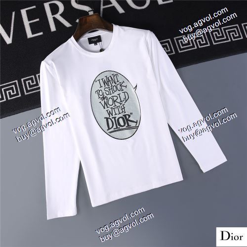   セール中長袖 /ロングTシャツ 大絶賛の履き心地! 2020AW ディオールコピー激安 3色可選 DIORコピー偽物