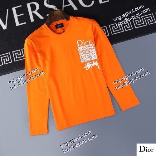  今買い◎得  DIORコピー偽物 2020AW ディオールコピー激安 長袖 /ロングTシャツ 3色可選 ファッション 人気  