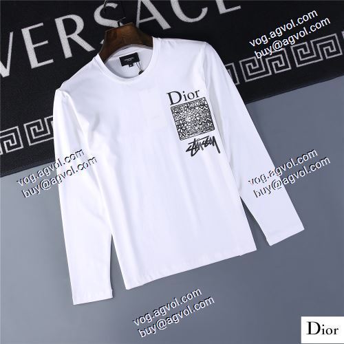  今買い◎得  DIORコピー偽物 2020AW ディオールコピー激安 長袖 /ロングTシャツ 3色可選 ファッション 人気  
