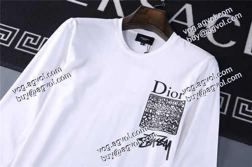  今買い◎得  DIORコピー偽物 2020AW ディオールコピー激安 長袖 /ロングTシャツ 3色可選 ファッション 人気   