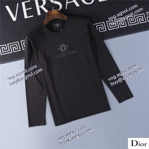  おすすめ/オススメ 3色可選  DIORコピー偽物 長袖 /ロングTシャツ 上品な輝きを放つ形  2020AW ディオールコピー激安 