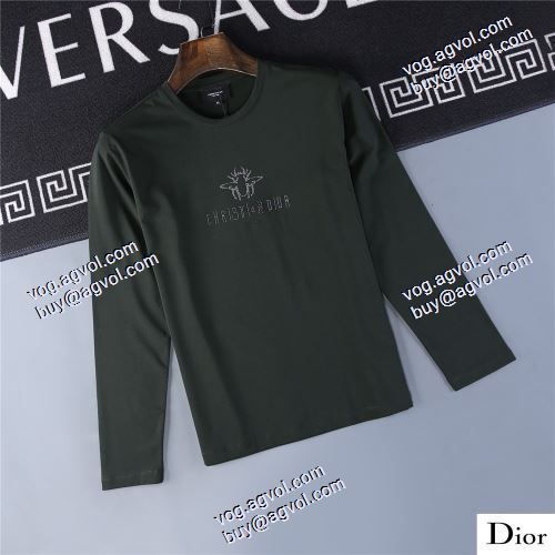  おすすめ/オススメ 3色可選  DIORコピー偽物 長袖 /ロングTシャツ 上品な輝きを放つ形  2020AW ディオールコピー激安 