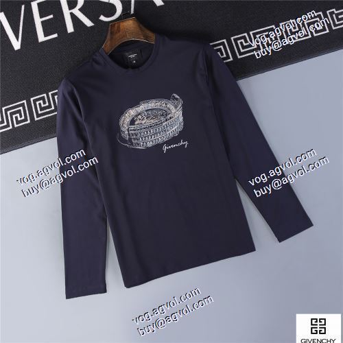  スタイリッシュな印象 長袖 /ロングTシャツ 3色可選 GIVENCHYコピー激安 2020AW ジバンシーコピー偽物 人気商品登場  