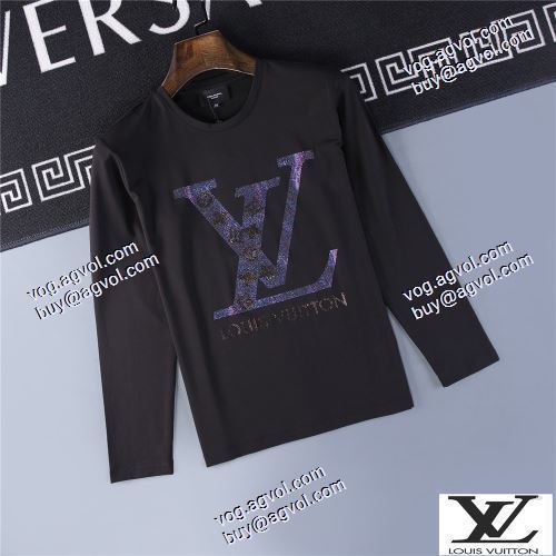  超目玉 2色可選 長袖 /ロングTシャツ LOUIS VUITTONコピー 人気新品★超特価★ 2020AW ルイ ヴィトンコピー 