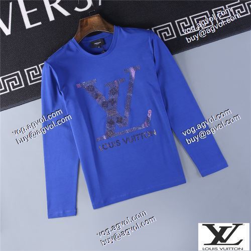  超目玉 2色可選 長袖 /ロングTシャツ LOUIS VUITTONコピー 人気新品★超特価★ 2020AW ルイ ヴィトンコピー 