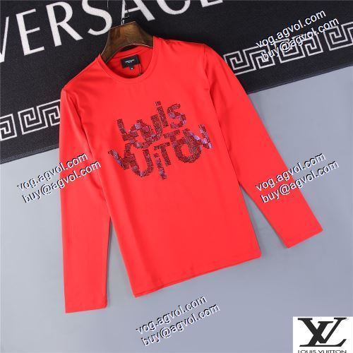  大好評長袖 /ロングTシャツ 3色可選 LOUIS VUITTONコピー 耐久性のある 2020AW ルイ ヴィトンコピー 