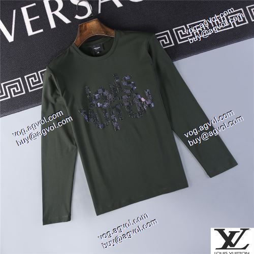  大好評長袖 /ロングTシャツ 3色可選 LOUIS VUITTONコピー 耐久性のある 2020AW ルイ ヴィトンコピー 