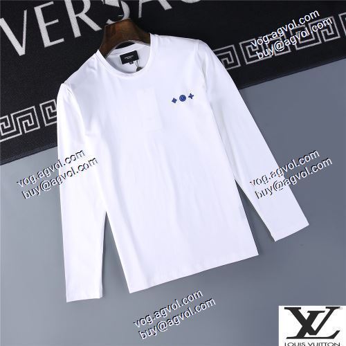  2020AW ルイ ヴィトンコピー 長袖 /ロングTシャツ 高級感ある LOUIS VUITTONコピー 3色可選  個性的なデザ