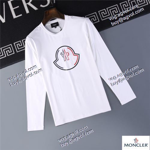  ファション性の高い 3色可選 長袖 /ロングTシャツ モンクレールコピー偽物 極上の着心地  2020AW MONCLERコピー代引