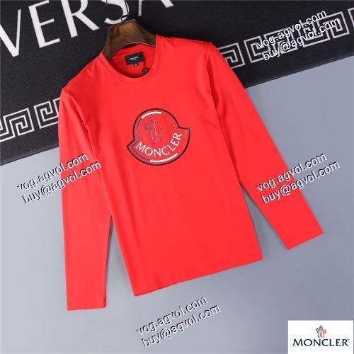  ファション性の高い 3色可選 長袖 /ロングTシャツ モンクレールコピー偽物 極上の着心地  2020AW MONCLERコピー代引