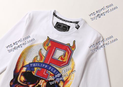  大好評 2色可選 長袖 /ロングTシャツ お洒落に魅せる  2020AW セール中 フィリッププレインコピー PHILIPP PLEIN激安