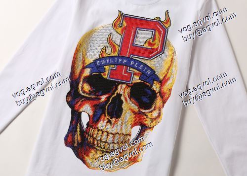  大好評 2色可選 長袖 /ロングTシャツ お洒落に魅せる  2020AW セール中 フィリッププレインコピー PHILIPP PLEIN激安 