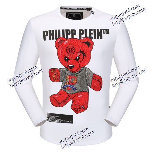  高級感ある 豊富なサイズ 2020AW フィリッププレインコピー 2色可選PHILIPP PLEIN偽物 長袖 /ロングTシャツ 