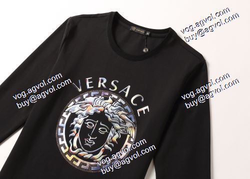  存在感のある 2色可選長袖 /ロングTシャツ 人気ブランド ヴェルサーチコピー  高品質 人気  2020AW VERSACEコピー激安 