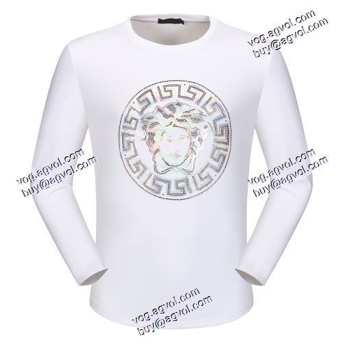  ヴェルサーチコピー  人気商品登場  2020AW VERSACEコピー激安 2色可選 長袖 /ロングTシャツ 個性的なデザ 