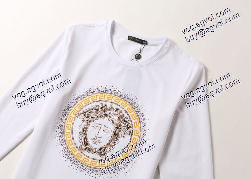  長袖 /ロングTシャツ 2色可選 落ち着いた感覚 ヴェルサーチコピー 超目玉  2020AW VERSACEコピー激安  
