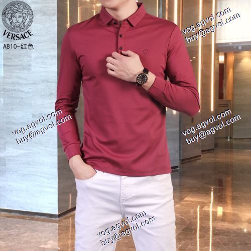  3色可選 人気新品★超特価★  長袖 /ロングTシャツ オリジナル  2020AW VERSACEコピー激安 ヴェルサーチコピー 