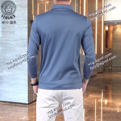  3色可選 人気新品★超特価★  長袖 /ロングTシャツ オリジナル  2020AW VERSACEコピー激安 ヴェルサーチコピー 