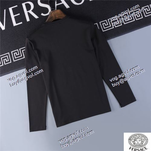  ポップ 2020AW VERSACEコピー激安  ファション性の高い 2色可選 ヴェルサーチコピー 長袖 /ロングTシャツ  