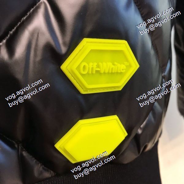 2020秋冬 上品な輝きを放つ形 2色可選 保温性を発揮する ダウンジャケット Off-White オフホワイトスーパーコピー