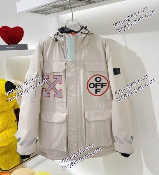 多色可選 Off-White オフホワイトコピー ブランド ダウンジャケット 2020秋冬 人気商品登場  防湿性に優れ