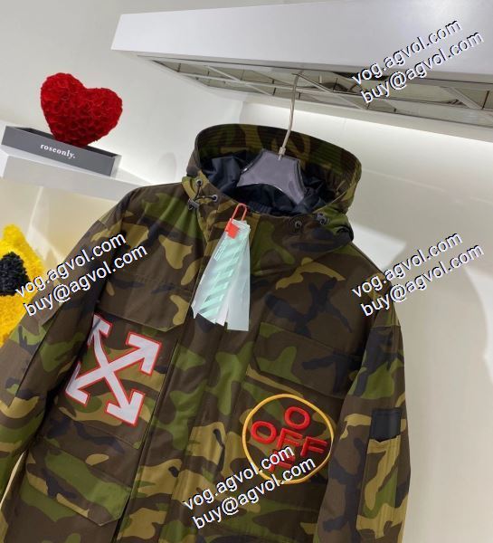 多色可選 Off-White オフホワイトコピー ブランド ダウンジャケット 2020秋冬 人気商品登場  防湿性に優れ