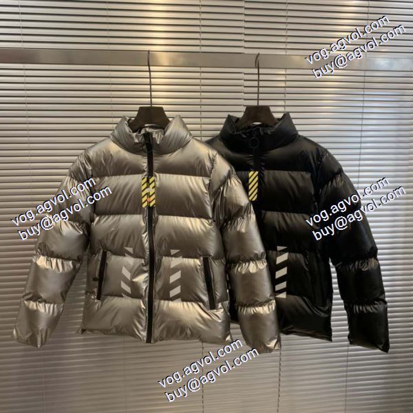 2色可選 高品質 人気 ダウンジャケット 2020秋冬 Off-White オフホワイトブランド 偽物 通販 ふわふわな感触 