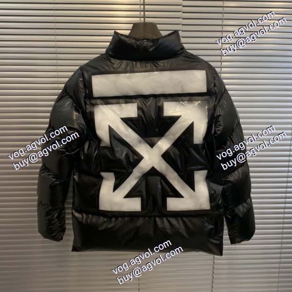 2色可選 高品質 人気 ダウンジャケット 2020秋冬 Off-White オフホワイトブランド 偽物 通販 ふわふわな感触 